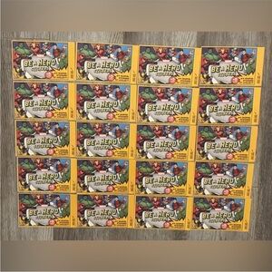 20 PACKS 2025 Marvel Be A Hero Superstore Loblaws Sticker Card Pack 80 Stickers